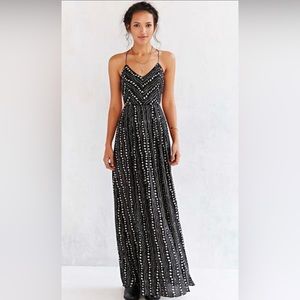 Urban Outfitters Ecote Safari Strappy Back Dress